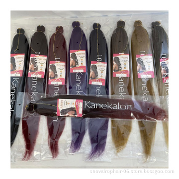 Wholesale Pre-Stretch Ez Prestretched Expression Pre Stretched Braiding Hair Extensions Pre Stretch
